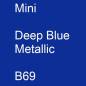 Preview: Mini, Deep Blue Metallic, B69.